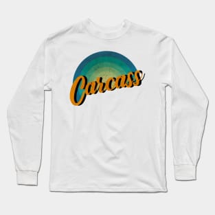 vintage retro Carcass Long Sleeve T-Shirt